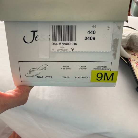 Jessica black sandals (new with tags) - Picture 5 of 5